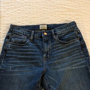 JCrew boyfriend jeans. NWT